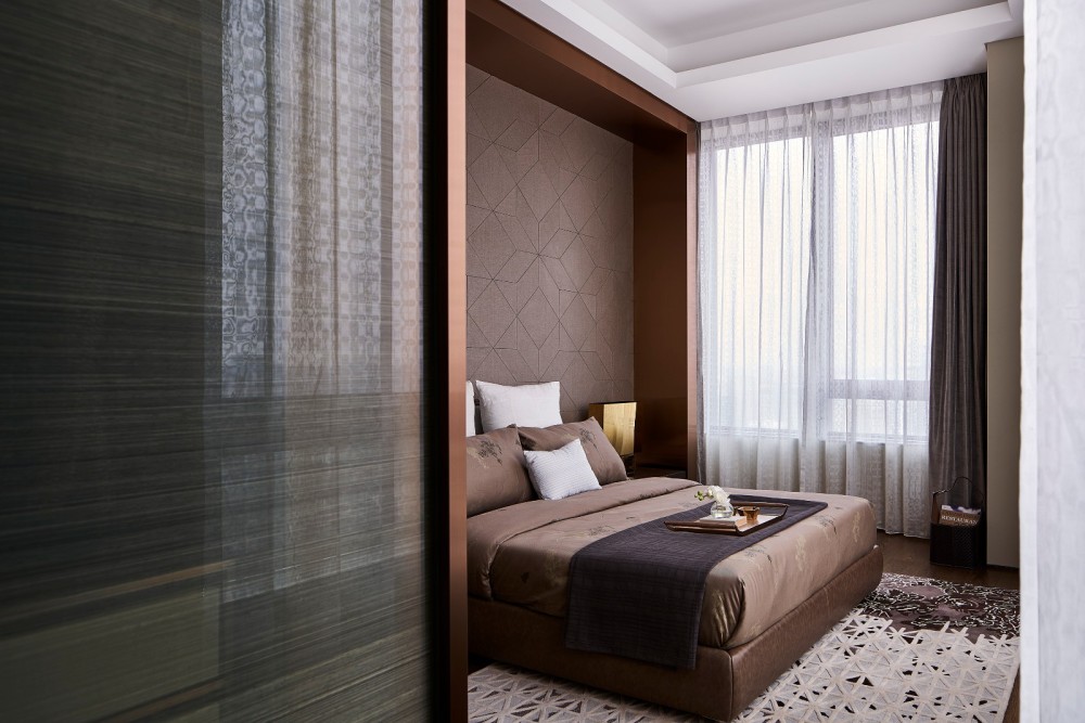 古典輕奢混搭風格室內設計家裝案例-次臥 古典輕奢混搭風格室內設計家裝案例-次臥