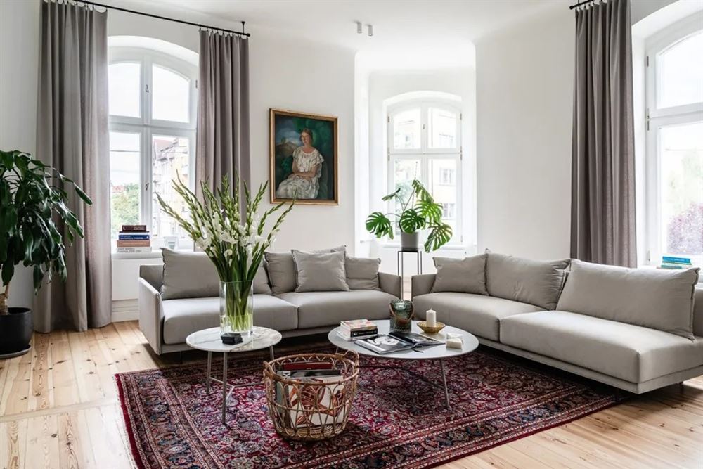 廣州市凱德山海連城北歐風格三居室裝修案例