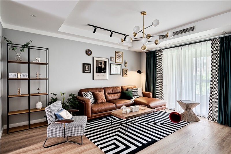 裝修案例現代北歐風格室內裝修效果圖-客廳 裝修案例現代北歐風格室內裝修效果圖-客廳