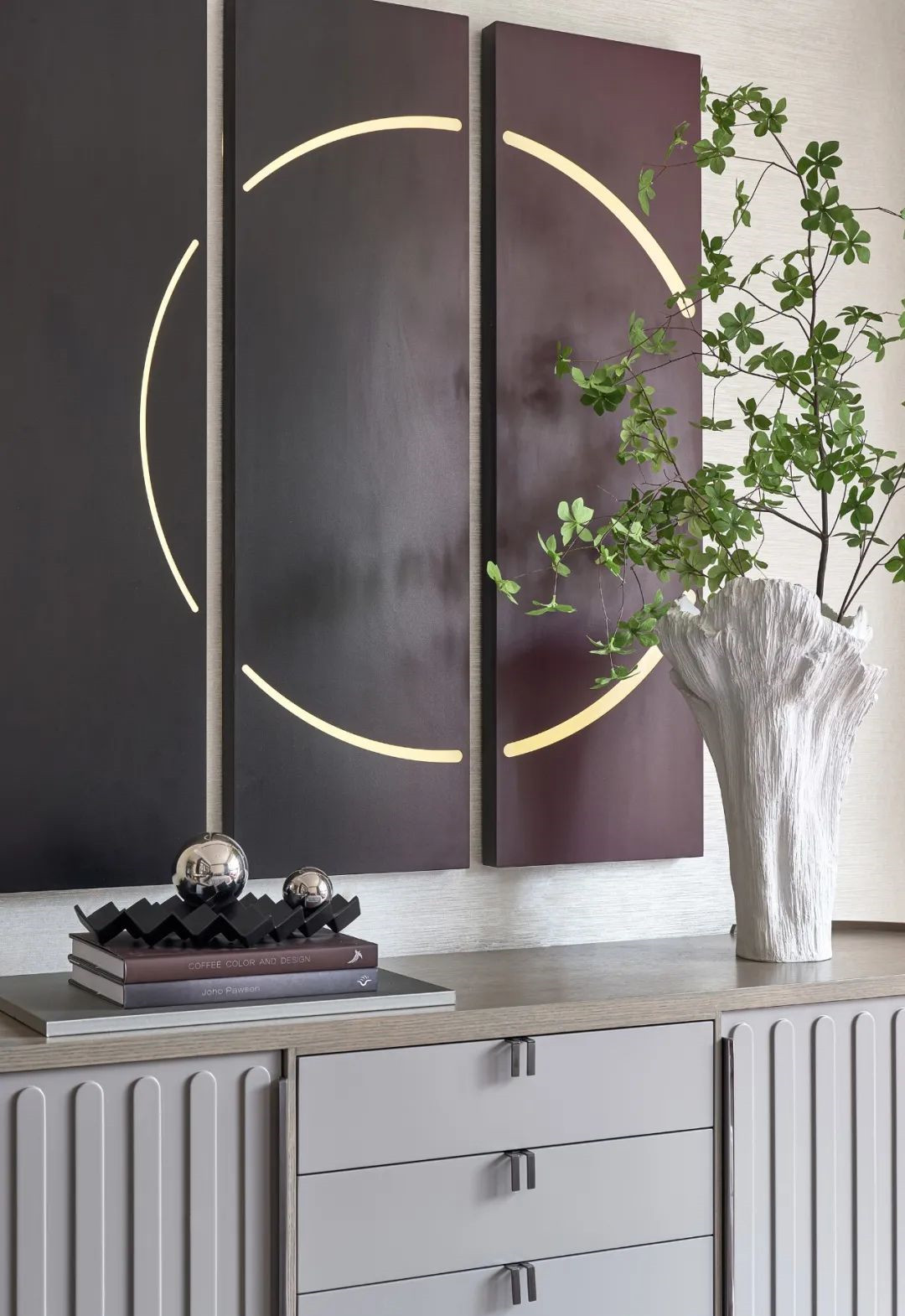 現代簡約風格室內設計家裝案例-邊柜 現代簡約風格室內設計家裝案例-邊柜