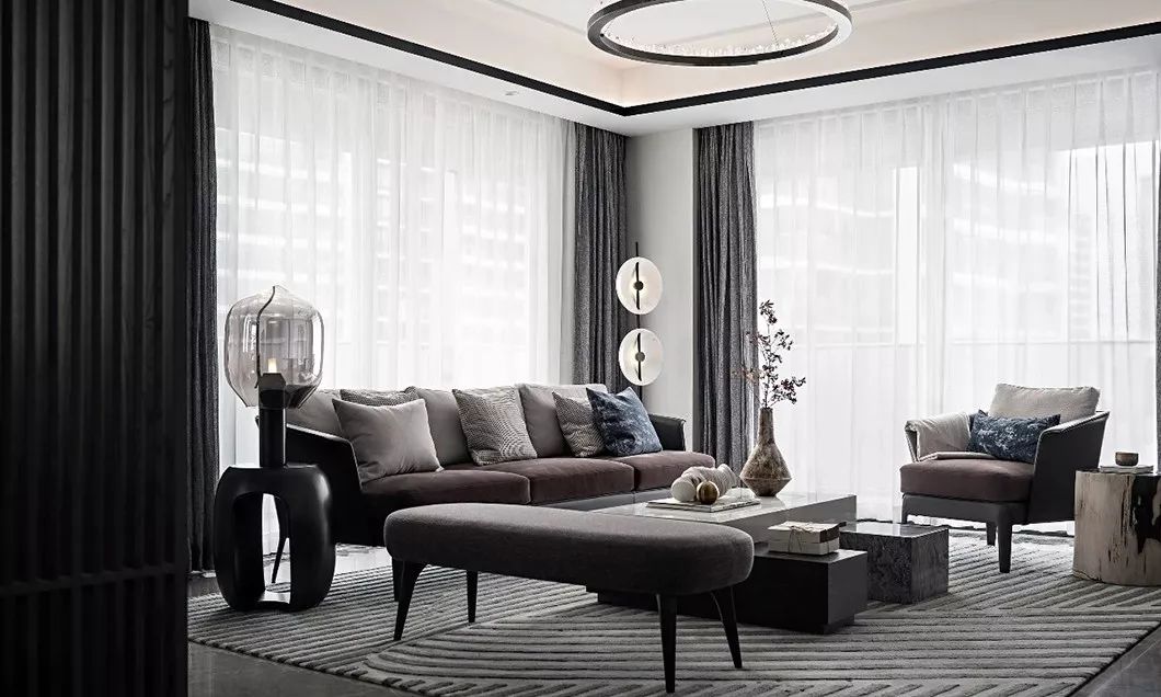 中式風(fēng)格室內(nèi)裝修設(shè)計(jì)效果圖-客廳 中式風(fēng)格室內(nèi)裝修設(shè)計(jì)效果圖-客廳