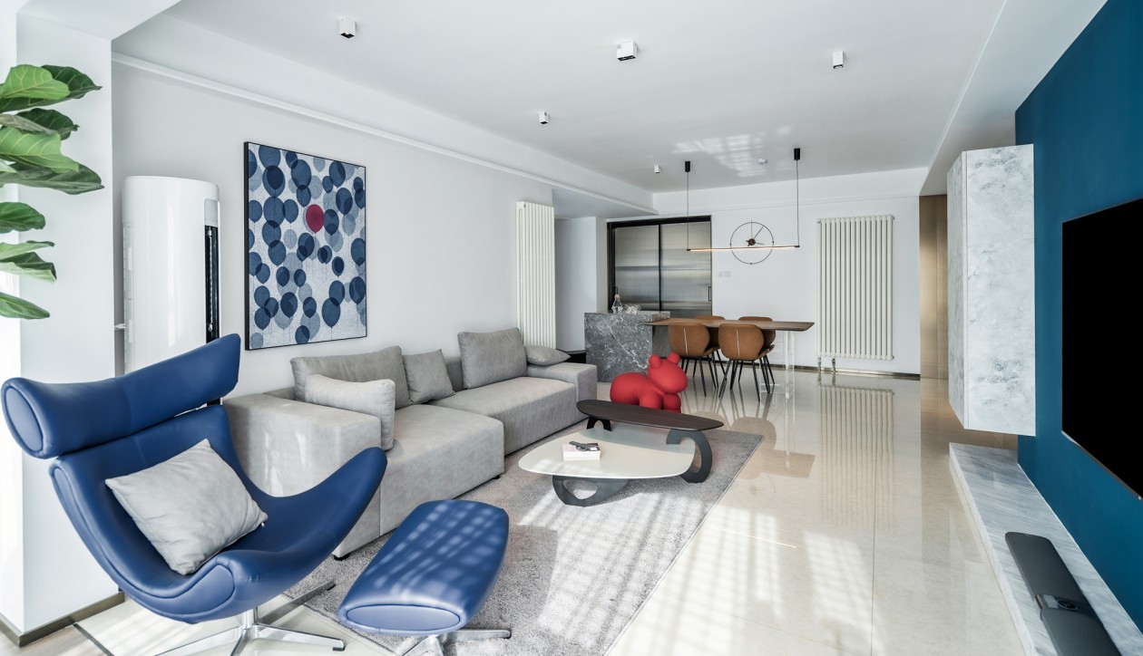 現代簡約風格室內設計家裝案例-客廳 現代簡約風格室內設計家裝案例-客廳