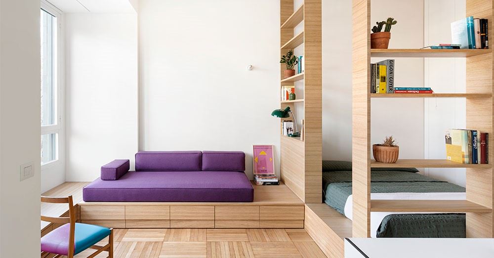 廣州市德政中路小區現代簡約風格公寓裝修案例