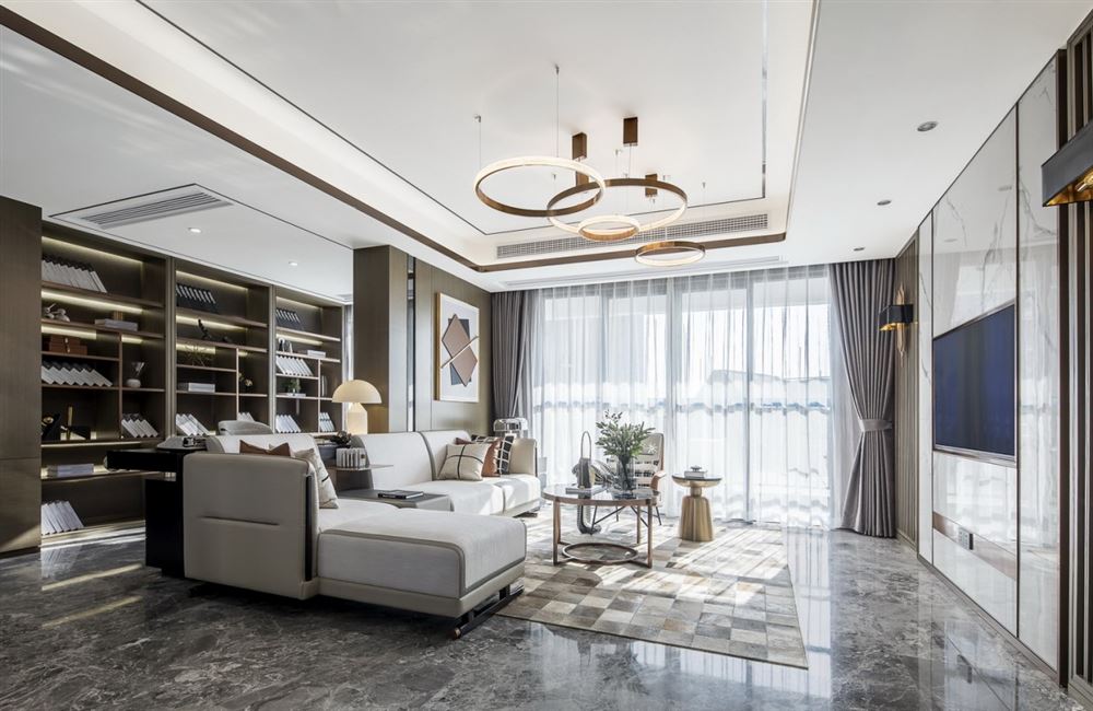 江門市半山別墅公寓其他四居室裝修案例