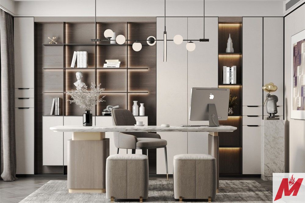 江門市星海灣華庭輕奢風格四居室裝修案例