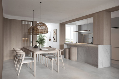 德陽市朝陽新村現代簡約風格三居室裝修案例