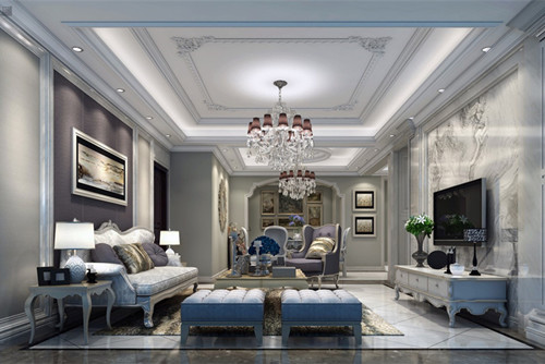 海口201-300平米歐式風格海長流室內設計效果圖