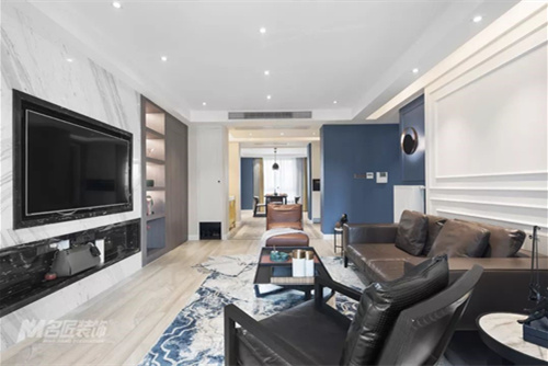 常州市世茂香檳湖現(xiàn)代簡約風(fēng)格三居室裝修案例