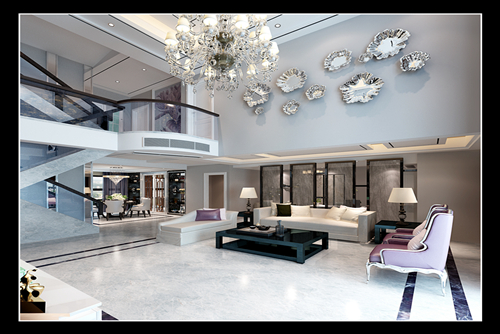 泉州市中駿&middot;麗景府現代簡約風格復式裝修案例