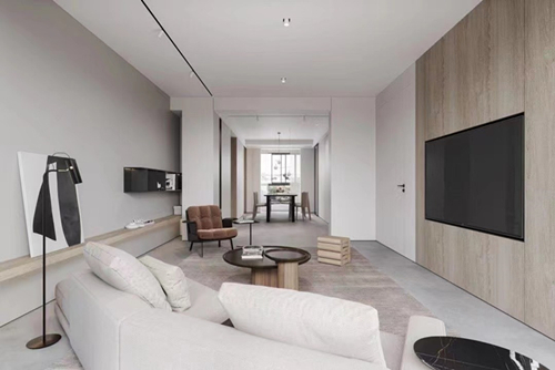 江門市十里方圓現代簡約風格四居室裝修案例