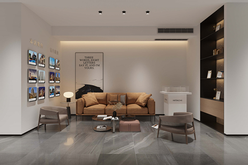 廣州市環(huán)市西路大院現(xiàn)代風(fēng)格辦公空間裝修案例