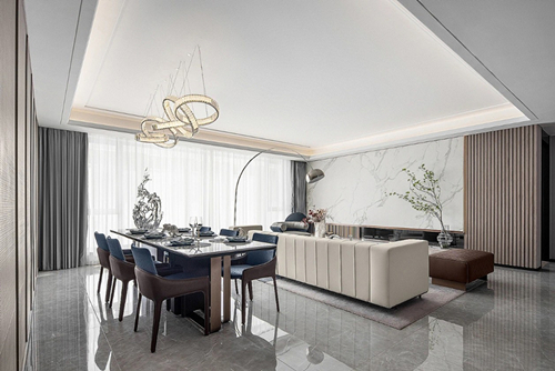 涼山彝族自治州碧桂園領地&middot;南山府(西昌)現代風格四居室裝修案例