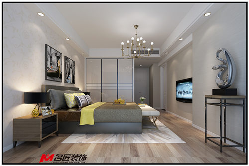 湖州市新黃浦&middot;花園名都現代風格四居室裝修案例