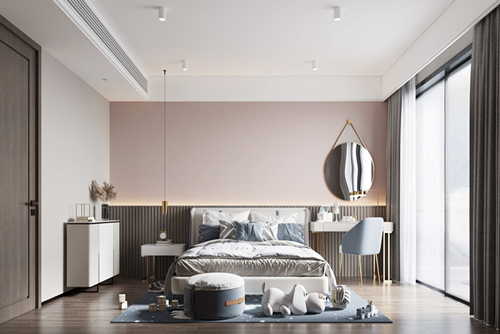 海口市白龍大廈現代簡約風格別墅裝修案例