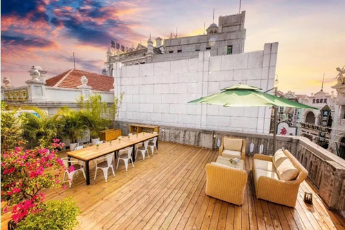 海口市南海幸福匯現代風格辦公空間裝修案例