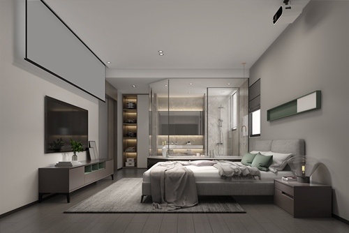 海口市成信麗苑現(xiàn)代簡(jiǎn)約風(fēng)格四居室裝修案例