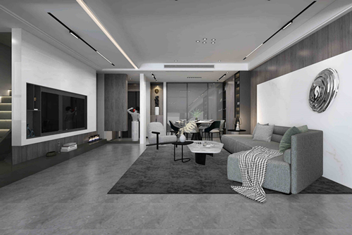 泉州市石獅金輝城現(xiàn)代簡(jiǎn)約風(fēng)格復(fù)式裝修案例