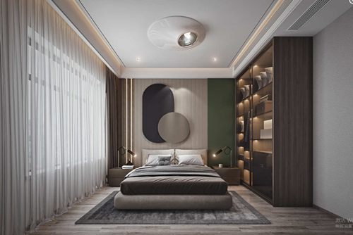 三明市奧體國際現代簡約風格別墅裝修案例