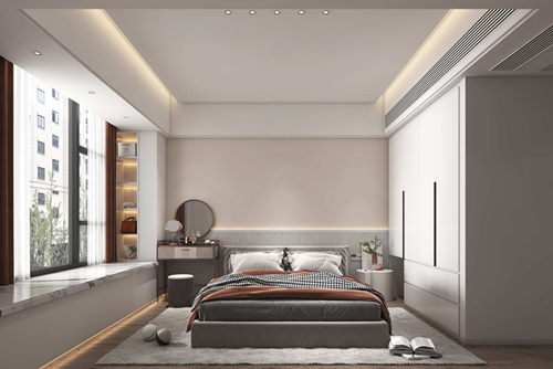 汕頭市和府現代風格三居室裝修案例