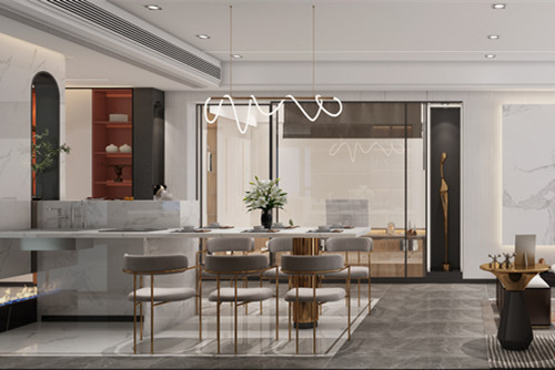 中山市雅居樂民森迪茵湖小鎮(zhèn)現(xiàn)代簡約風(fēng)格四居室裝修案例