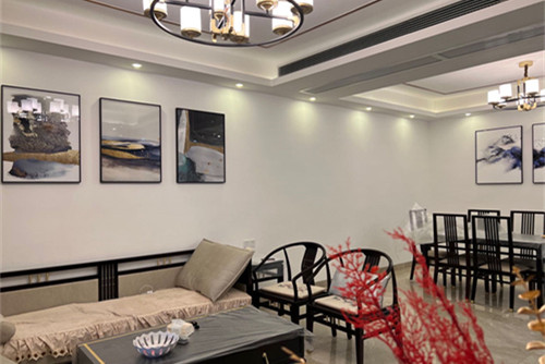 中山市凱茵又一城花漾集現(xiàn)代簡約風(fēng)格三居室裝修案例