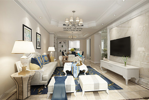 中山市阜城西路小區(qū)現(xiàn)代簡約風(fēng)格三居室裝修案例