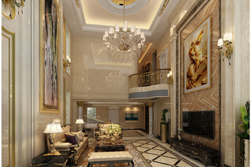中山市大大的家歐式風(fēng)格別墅裝修案例