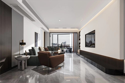 潮州市安盛花苑現代簡約風格四居室裝修案例