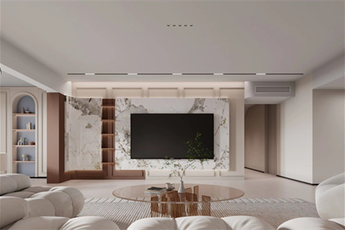 潮州市柏嘉名庭現代簡約風格四居室裝修案例