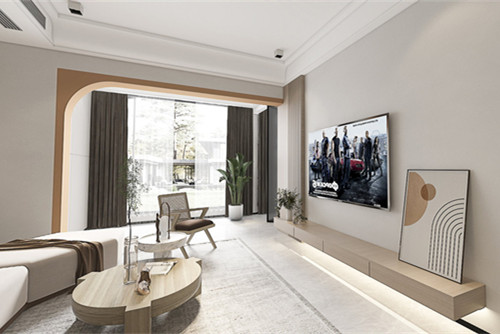 莆田市張鎮(zhèn)水鄉(xiāng)現(xiàn)代簡約風格三居室裝修案例