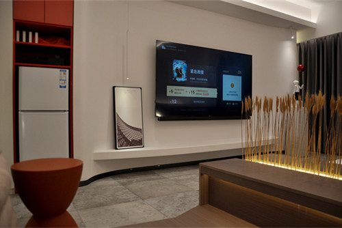 海口市鳳凰白龍新城現代簡約風格二居室裝修案例