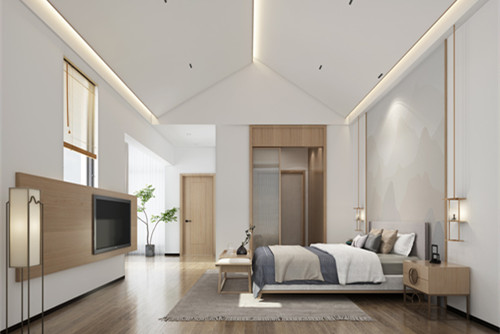 海口市恩祥新城現代簡約風格三居室裝修案例