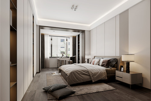 ?？谑邪堅沸^現代簡約風格三居室裝修案例