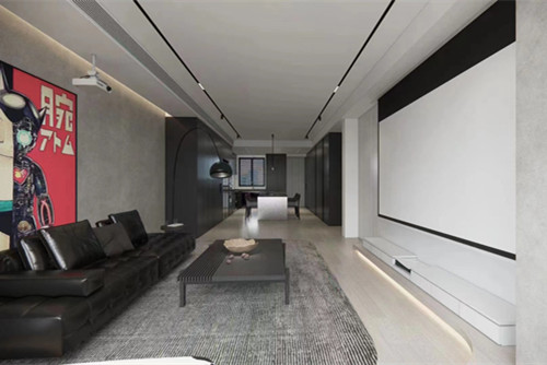 莆田市建安小區現代簡約風格三居室裝修案例