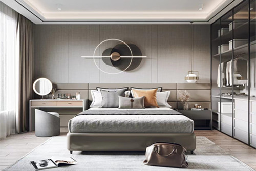 廣州市雅居樂富春山居現代簡約風格三居室裝修案例