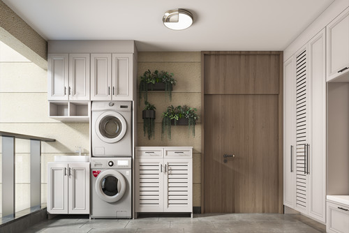 廣州市中海花灣壹號現代簡約風格三居室裝修案例