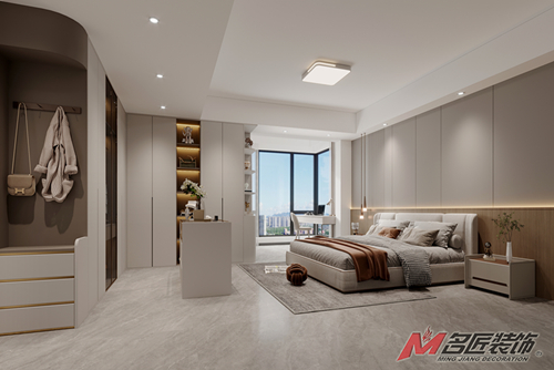 廣州市雅居樂富春山居現代簡約風格二居室裝修案例