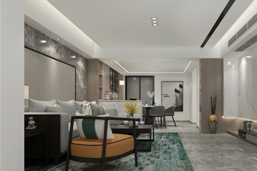 潮州市北園路8號(hào)小區(qū)現(xiàn)代簡(jiǎn)約風(fēng)格四居室裝修案例