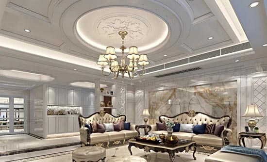 潮州市安居樓歐式風(fēng)格四居室裝修案例