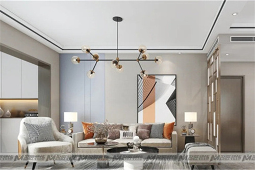 潮州市庵埠冠園現代簡約風格三居室裝修案例