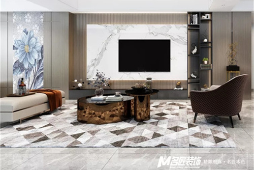 汕頭市御園現代簡約風格三居室裝修案例