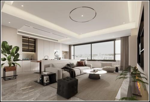 名匠設(shè)計(jì)&middot;德清?桂語(yǔ)蘭庭印月苑現(xiàn)代風(fēng)格